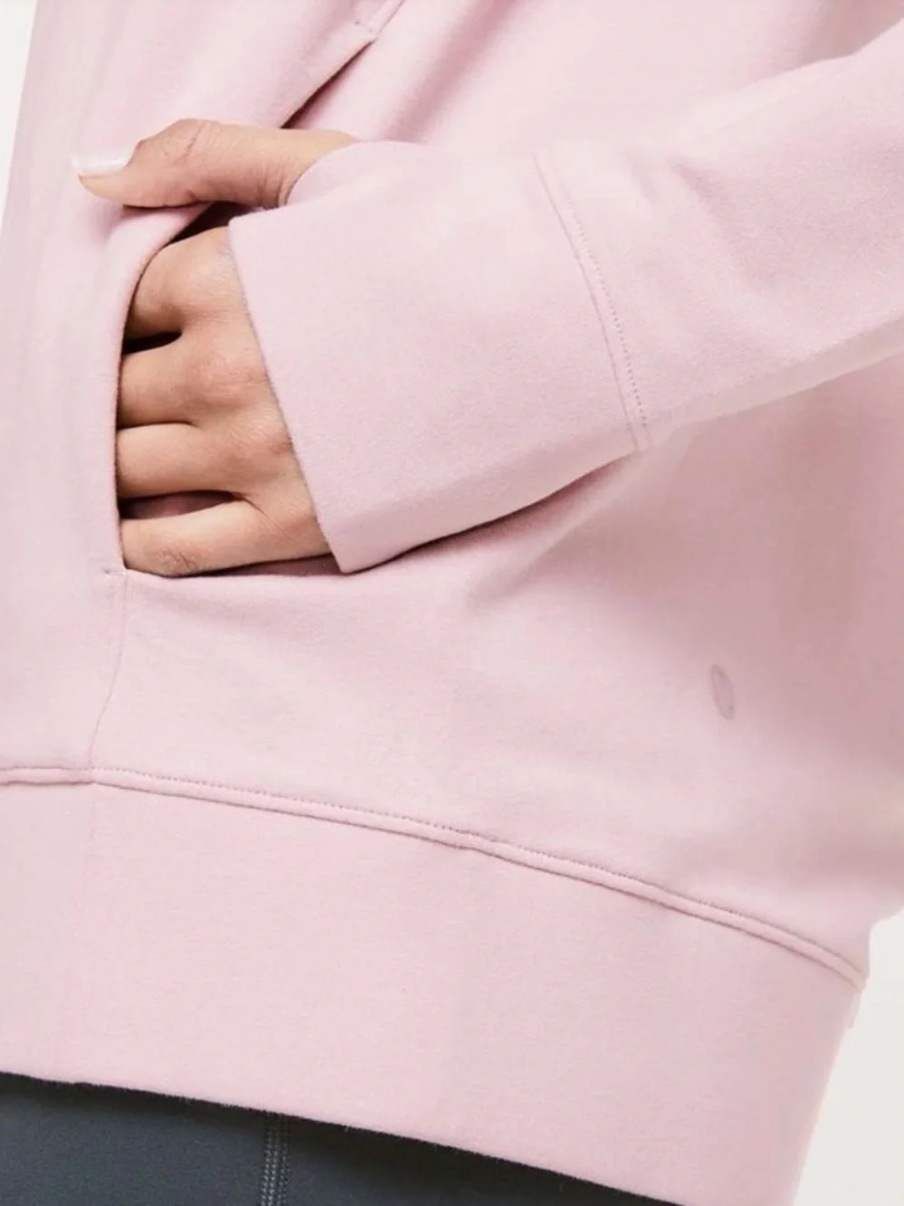 lululemon athletica Go Gorward Mauve Cowl Neck Sweatshirt